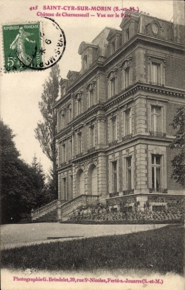 CPA Saint Cyr sur Morin Seine et Marne, Château de Charnesseuil