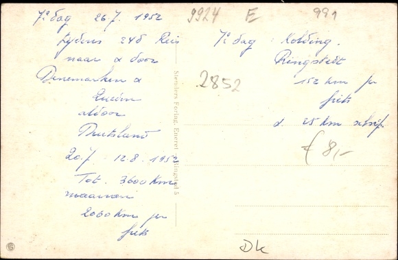 Postcard Ringsted Dänemark, Artillerikasernen 2. Batterie, Artilleriekaserne 2. Batterie