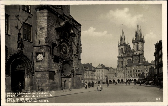 Ak Praha Prag Tschechien, Altstädter Ring