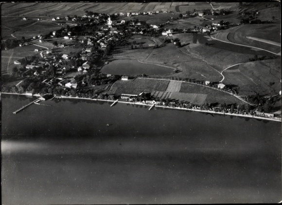 Photo Chieming am Chiemsee Upper Bavaria, aerial photograph