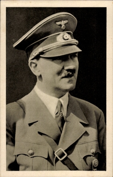 KP Führer i kanclerz Rzeszy Adolf Hitler, portret w mundurze