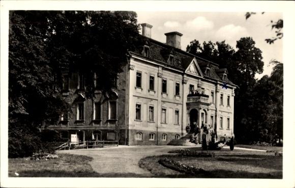 Postcard Stülpe in der Mark, Castle, Convalescent Home