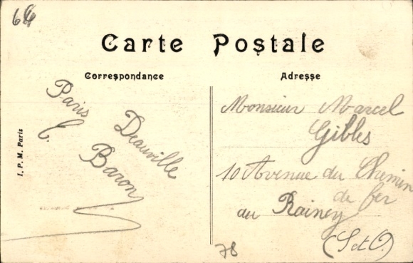 CPA Bonnières-sur-Seine, vu des ponts