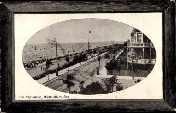 Passepartout Ak Westcliff on Sea Southend on Sea Essex England, Esplanade
