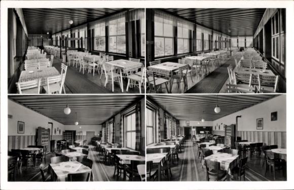 KP Osterode am Harz, restauracja Sösetalsperre, jadalnia