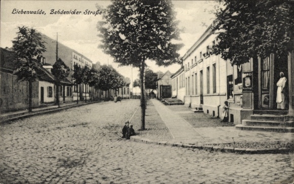 Postcard Liebenwalde in Brandenburg, Zehdenicker Straße