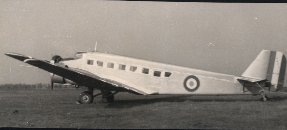 Foto Deutsches Militärflugzeug Junkers Ju52