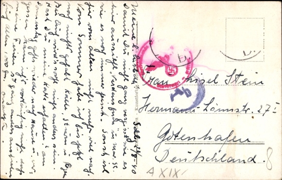Postcard Sønderborg Sønderborg Dänemark, Kaserne, Wasserpartie