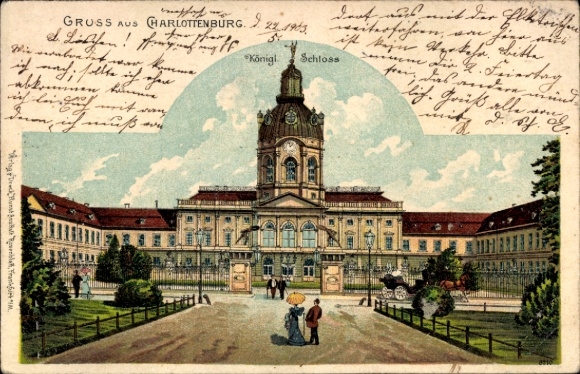 Litho Berlin Charlottenburg, Schloss