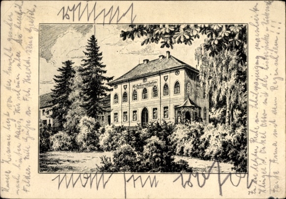 Ak Hummelshain in Thüringen, Erholungsheim