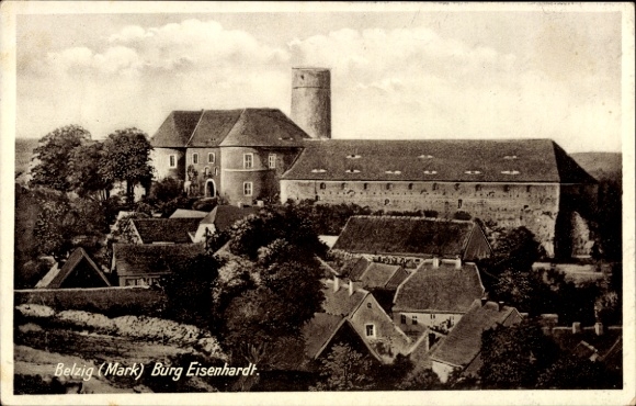 Ak Bad Belzig in der Mark, kasteel Eisenhardt