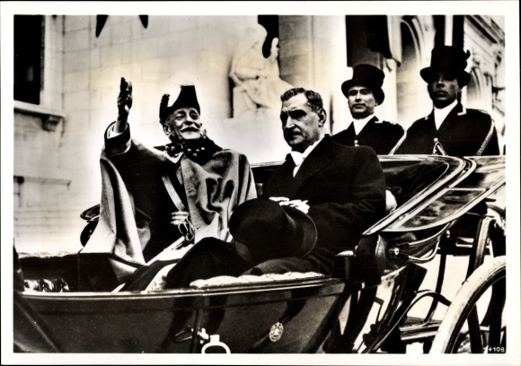 Photo Hoffmann, Portuguese President Carmona, Minister Salazar, April 1942