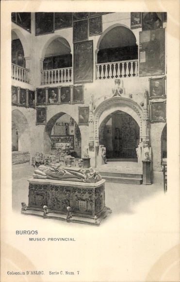 KP Burgos Castile and León, Muzeum, Grób, Malarstwo, Museo Provincial