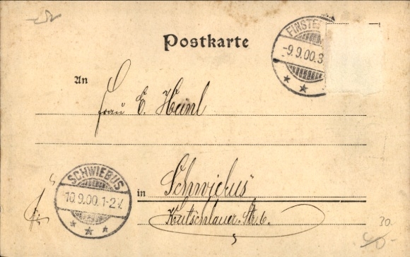 Postcard Advertising, Berliner Morgen-Zeitung