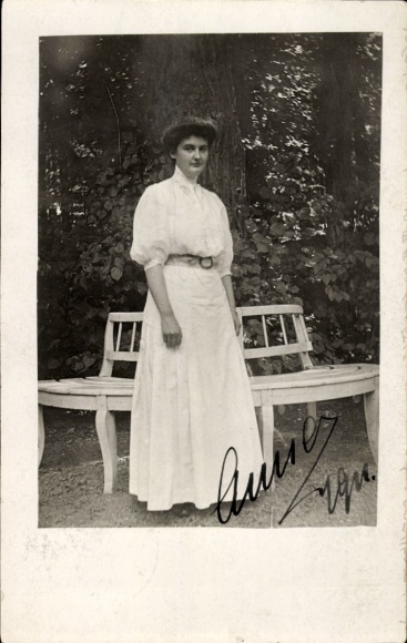 Photo PC Anna zu Wolkenstein, autograph