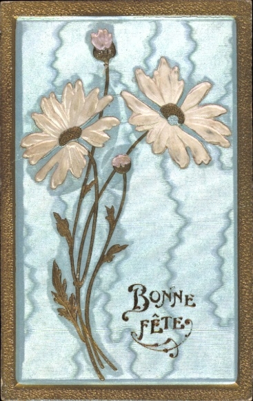 Material Ak Glückwunsch, Blume, Knospen
