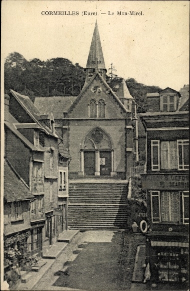 Postcard Cormeilles Eure, Le Mon Mirel