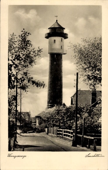 Ak Wangerooge in Friesland, Leuchtturm