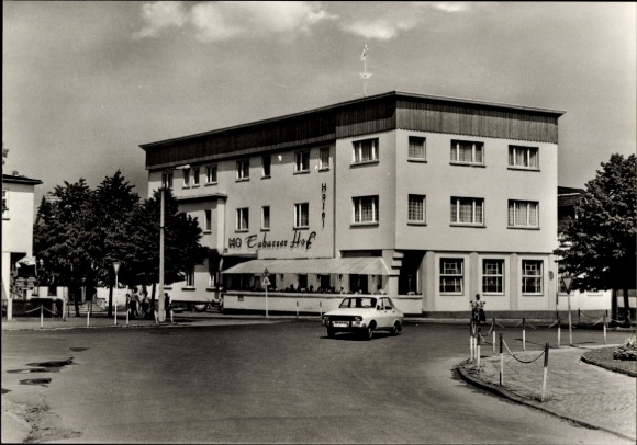 Postcard Tabarz in the Thuringian Forest, Hotel Tabarzer Hof