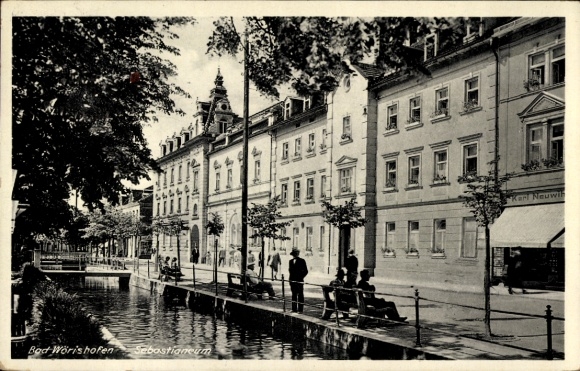 Postcard Bad Wörishofen in Unterallgäu, Sebastianeum