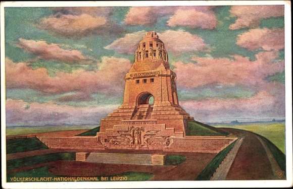 Ak Leipzig, Völkerschlachtdenkmal