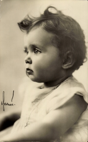 Picture Princess Birgitta of Sweden, portrait as a baby