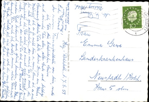 PC Hamburg Wandsbek Farmsen Berne, Schloss