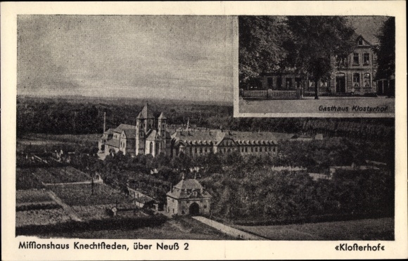 Ak Dormagen am Niederrhein, Kloster Knechtsteden, Missionshaus, Gasthaus Klosterhof