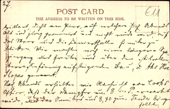 Postcard Plymouth Devon South West England, The Hoe Slopes