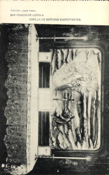 Postcard Loyola País Vasco España, San Ignacio, Capilla de las Señoras Ejercitantes