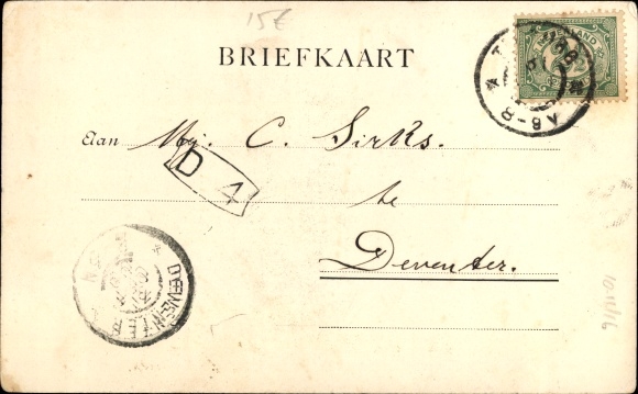 Ak Tilburg Noord-Brabant Nederland, St. Josephskerk, Lindeboom