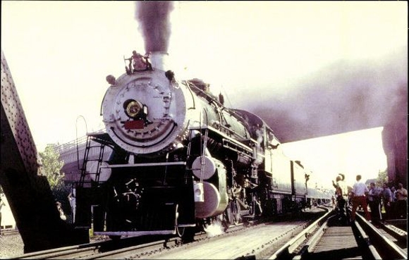 10 old Postcard various locomotives