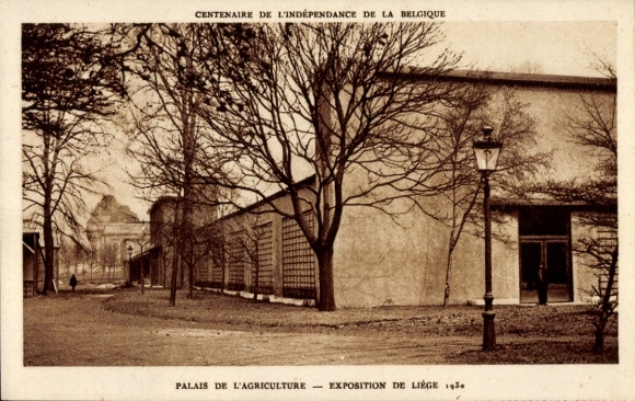 Postcard Liège Liège Wallonia, Exhibition 1930, Palais de l'Agriculture