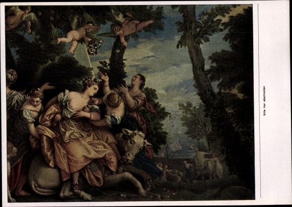 Collection picture The painting of the baroque, Paolo Veronese, the robbery of Europe