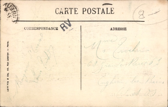 CPA Évreux Eure, Gare