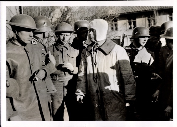 Photo Lillehammer Norway, British soldiers captured by the Wehrmacht, April 1940