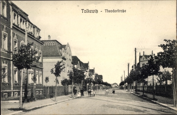 Postcard Dresden Tolkewitz, Theodorstrasse