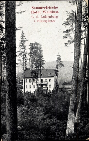 PC Luisenburg Wunsiedel in Upper Franconia, Hotel Waldlust