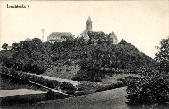 Ak Seitenroda in Thüringen, Leuchtenburg bei Kahla