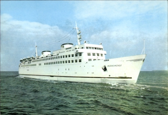 Postcard ferry Warnemünde