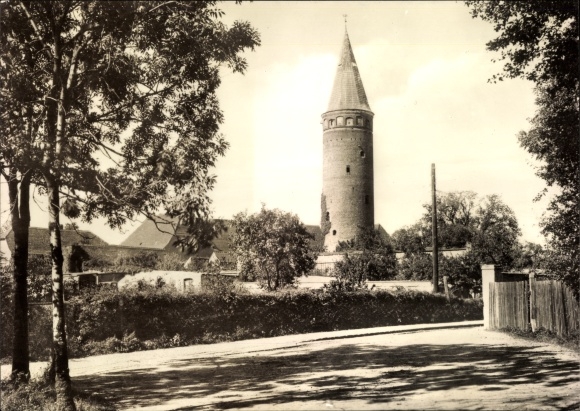 Ak Zörbig in Anhalt, kasteeltoren