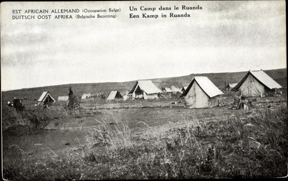 Ak Ruanda, Un Camp, Occupation Belge