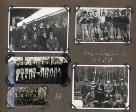 Photo album Militaria, Sport, Berlin, Handball, East Prussia, 1929-1933