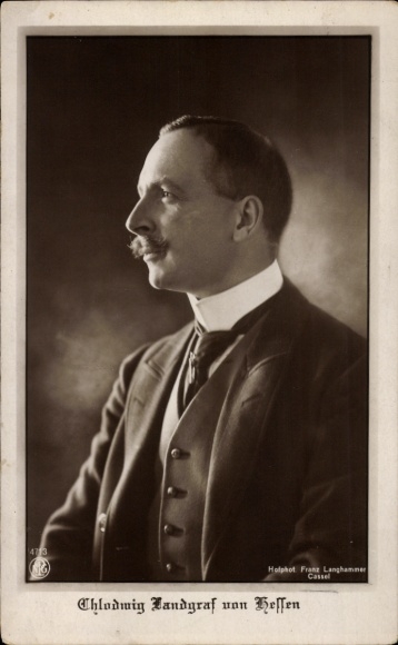 Postcard Landgrave Clovis of Hesse, portrait, NPG 4713