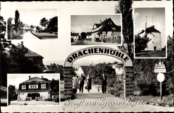 PC Syrau Rosenbach im Vogtland, dragon cave, entrance