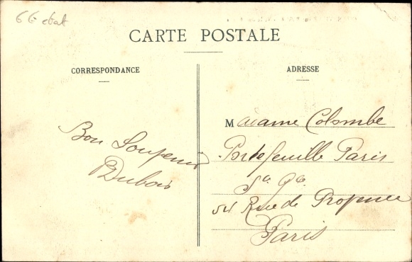 Postcard Corneville sur Risle Eure, Villa of the Roses