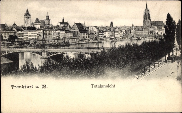 KP Frankfurt nad Menem, widok całkowity