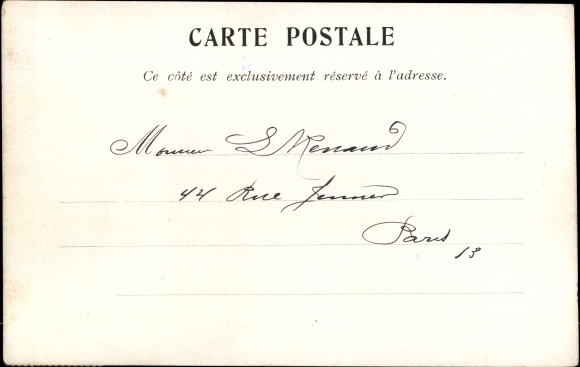 Artist PC Sirat, Le General Louis Andre, Caricature, Dreyfus Affair