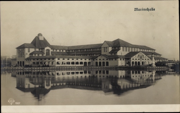 PC Berlin Schöneberg Friedenau, German Army Navy and Colonial Exhibition 1907, Marinehalle