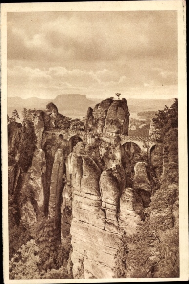 PC Lohmen Saxon Switzerland, Bastei Bridge, WHW Das Schöne Deutschland, picture 75